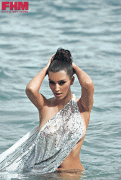 Kim Kardashian in FHM South Africa.