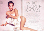Natalie Portman - Nude but covered in Vanity Fair 2004
