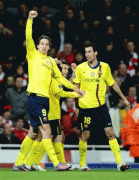 Barca pics from arsenal vs Barca match at Emirates